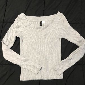 Women’s Ribbed Crop Sweater